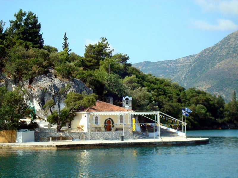 Agios Kiriaki, opposite Nidri
